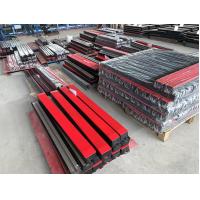China UHMW PE Capped Conveyor Impact Bars 100*55mm 100*75mm Impact Buffer Bar for sale