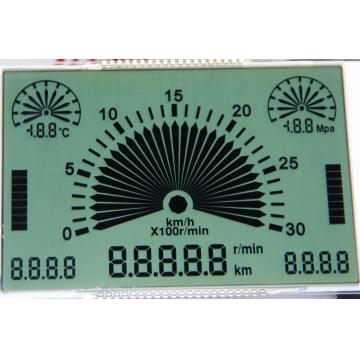 Quality Customized PIN Connector Vehicle TN Segment LCD Module LCD Screen 7 Segment LCD for sale