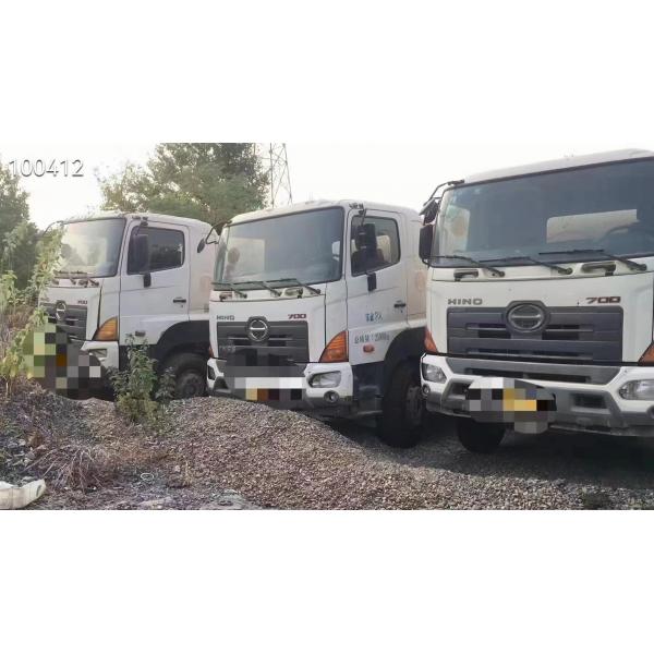 Quality Hino 700 Used Concrete Mixer Truck 10m3 Euro III Emission standard for sale