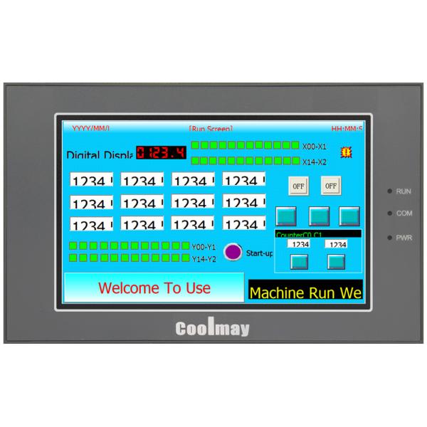 Quality Auto Tuning 32K PLC Touch Screen Interface CAN WIFI Network Port for sale