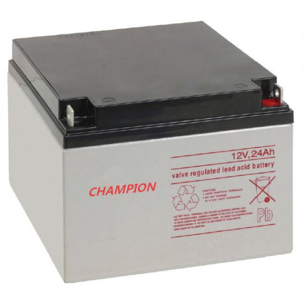 Quality 6FM24D 24Ah Deep Cycle 12v Batteries Solar Power Storage Batteries With CE for sale