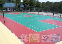 China Water Base Rubber Basketball Court Outdoor Floor Easy Installation High Performance factory