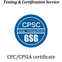China CPSC CERTIFICATION CPSIA Regulations Children'S Product Safety Consumer Product factory