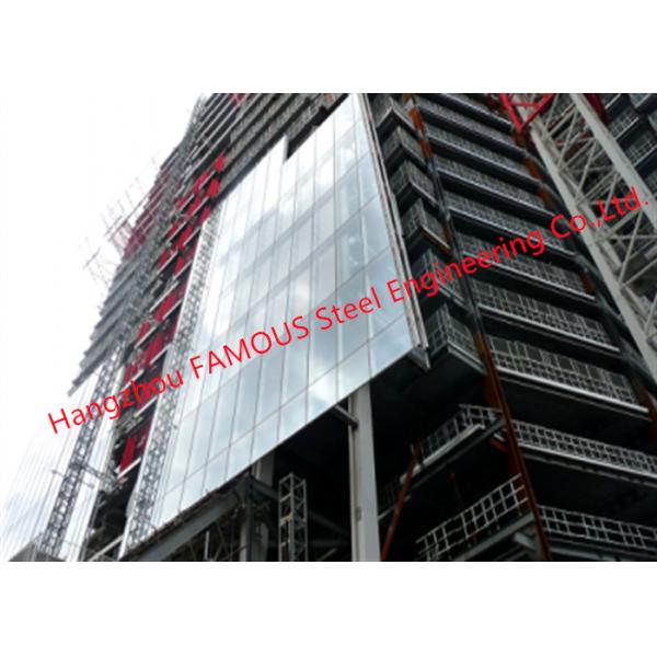 Quality 5mm-12mm Glass Curtain Wall Facade for sale