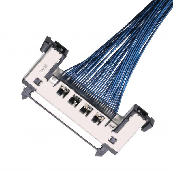 Quality JAE FI-RE31CL To FI RE31CL LCD Lvds Cable customized cable assembly 0.3mm pitch for sale