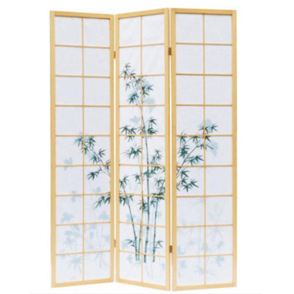 Quality Villa Hotel Bedroom Screen Living Room Bamboo Screen Dividers Folding Partition for sale