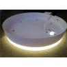 China 18W+6W Round Yellow Edge Surface Mount LED Panel Ceiling Light  (3 Cycle) factory