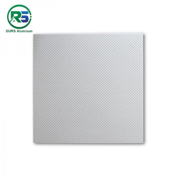 Quality Decorated Dia 2.3mm White Clip In Metal Ceiling Sound Absorption Easy Installation for sale