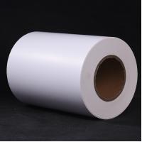 Quality Vellum Thermal Transfer Adhesive Labelstock HM2533H with hotmelt glue yellow for sale