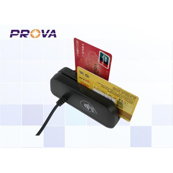 Quality Contact / Contactless MSR Magnetic Card Reader With Fast Reading Speed for sale