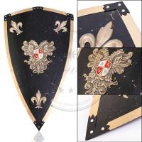 China Luxury Metal Middle Ages Shield Of Carlos V 45cm * 78cm For Cosplay / Gift factory
