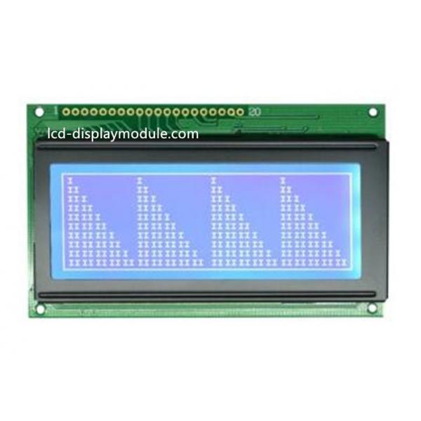 Quality Transmissive Negative Graphic LCD Display Module STN Blue Viewing Area 84mm * for sale