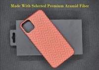 China iPhone 11 Pro Max Aramid Fiber iPhone Case Customized Design Carbon Phone Cover factory