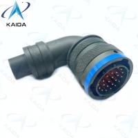 China 90 Degree Plug Gender Solder Contact Termination MIL-DTL-26482 Series Ⅰ PT08E16-26P Electrically Conductive Cadmium factory