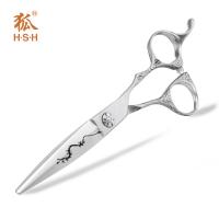 Quality 6.0" Japanese Steel Scissors , High Precision Special Hairdressing Scissors for sale