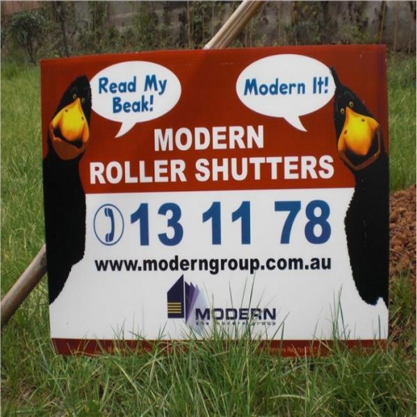 Quality PP 4x8 Corrugated Plastic Signs Polypropylene 4mm Coroplast Signs for sale
