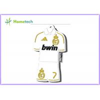 China Customized USB 2.0 Football Clothes Real Madrid Bwin USB flash drive USB Flash Memory Disk Drive factory