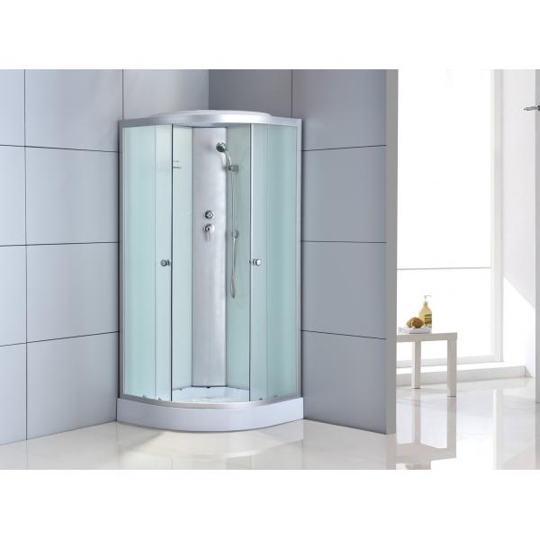 Quality Aluminum Frame 2 Sided Glass Shower Enclosures 4mm 31''x31''x85'' for sale