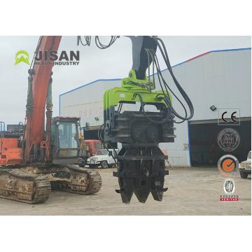 Quality 35-50 Tons Excavator Vibro Hammer Used Hydraulic Mini Excavator Pile Driver for sale