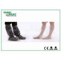 China Plastic Disposable Shoe Cover Outdoor , Waterproof Rain Boot Cover For Hospital for sale