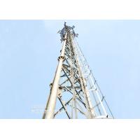 Quality 3 Legged Galvanized Lattice Steel Towers 80m Antenna Telecommunication Tower for sale