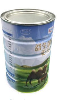 Quality Custom Printing Metal Can Tin For Camel Milk Powder Tin Container for sale