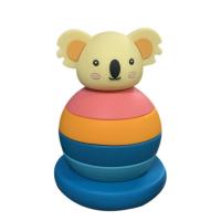 China Customizable Educational Silicone Stacking Blocks Match Stacks Game Blocks Montessori Toys factory