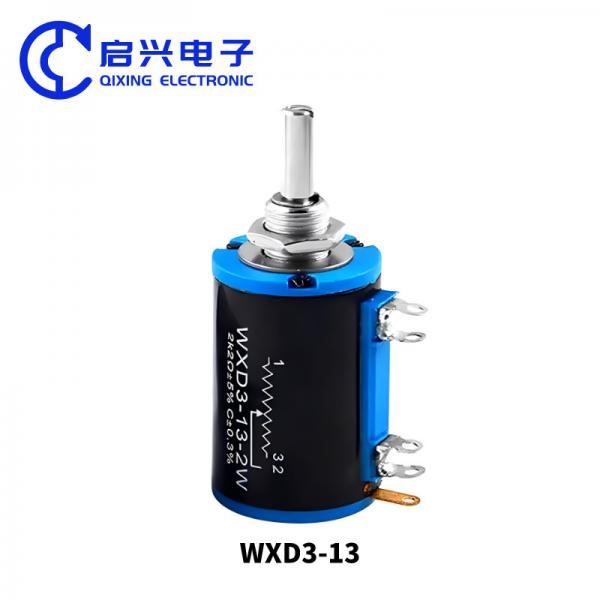 Quality WXD3 WXD3-13 2W Multi Turn Wirewound Potentiometer Rotary Switch 10 Turns 5k 10k 100k for sale