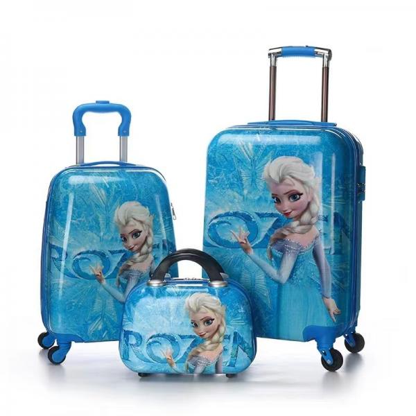 Quality Customizable Design Kids Cartoon Luggage For Easy Cleaning for sale