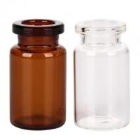 China Transparent Amber 5ml 10ml Empty clear Empty Pharmaceutical Low Borosilicate Tubular Moulded Glass Vial factory