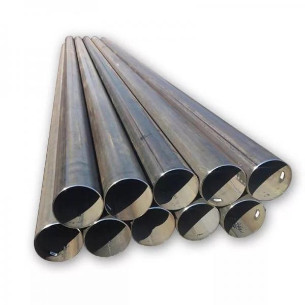 Quality 1000mm Astm A53 Tube A369 Black ERW Steel Pipe For Waterworks for sale