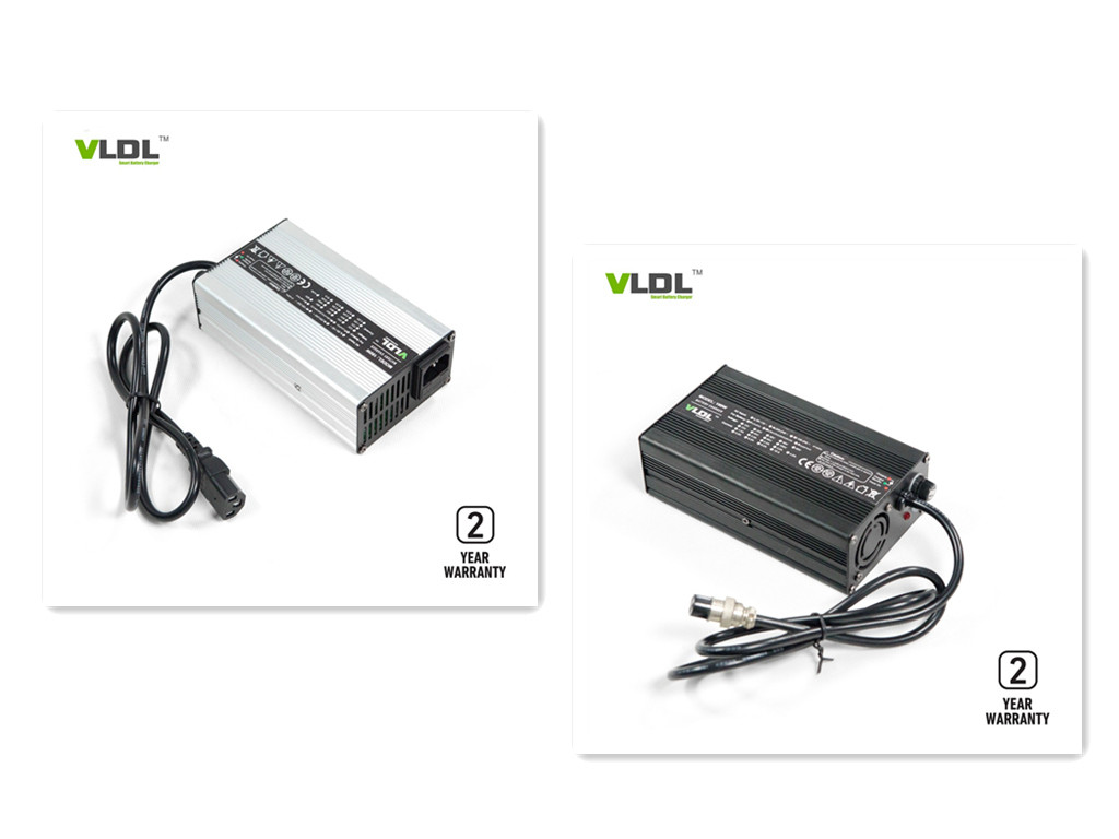 China 2.5A 48 Volt Battery Charger Max CC CV Charging For 54.6V 58.4V 58.8V Lithium Batteries factory