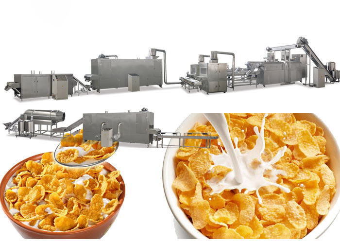 China High Strength Wheat Flakes / Millet Flakes Making Machine factory