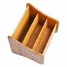 China Small Bamboo Office Supplies Wood Desk Organizer Storage Holder For Pen factory