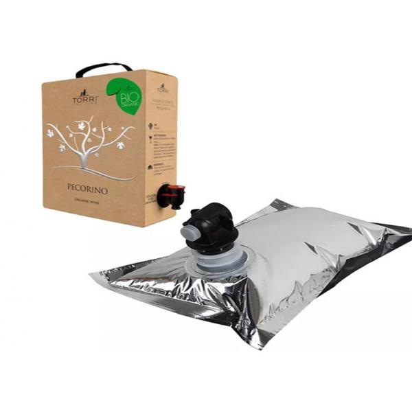 Quality Liquid Water Aseptic Fruit Juice Plastic Tap Bag In Box Red Wine 5L With Valve / for sale