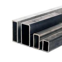 Quality Black Grey Rectangular Steel Pipe 600 X 600MM Customization Seamless Black Iron for sale