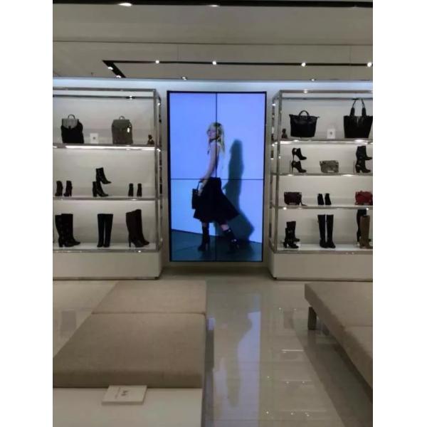 Quality Mall 55 Inch Samsung Frameless Video Wall 2X2 , Information Digital Advertising Screens for sale