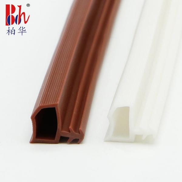 Quality Irregular Shaped Wooden Door Seal Strip PVC Rubber Weather Stipping for sale