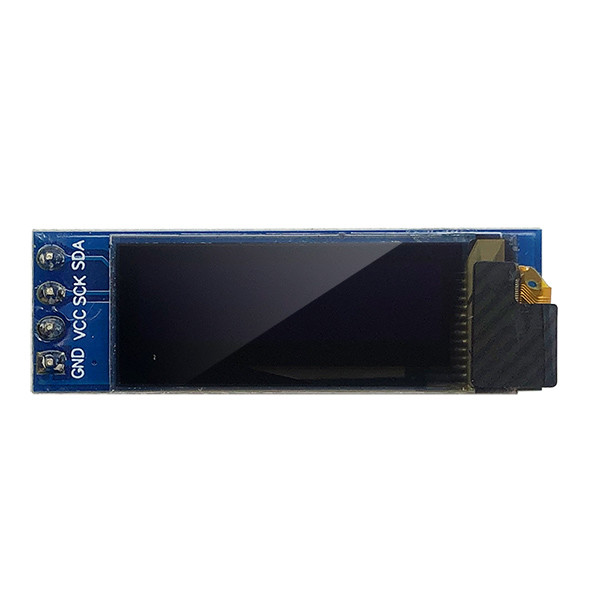 Quality 3V 5V 128x32 OLED Display Module 0.91 Inch 4 Pins With SSD1306 Driver IC for sale