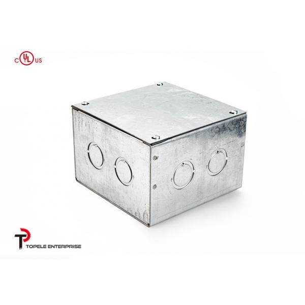 Quality Steel Electrical Conduit Square Junction Box,Metal Enclosure Outdoor box Electrical Boxes And Covers for sale