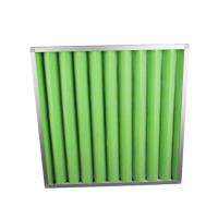China Low Efficient Air Conditioner Air Filter , Metal Frame G2 G3 G4 Air Filter factory