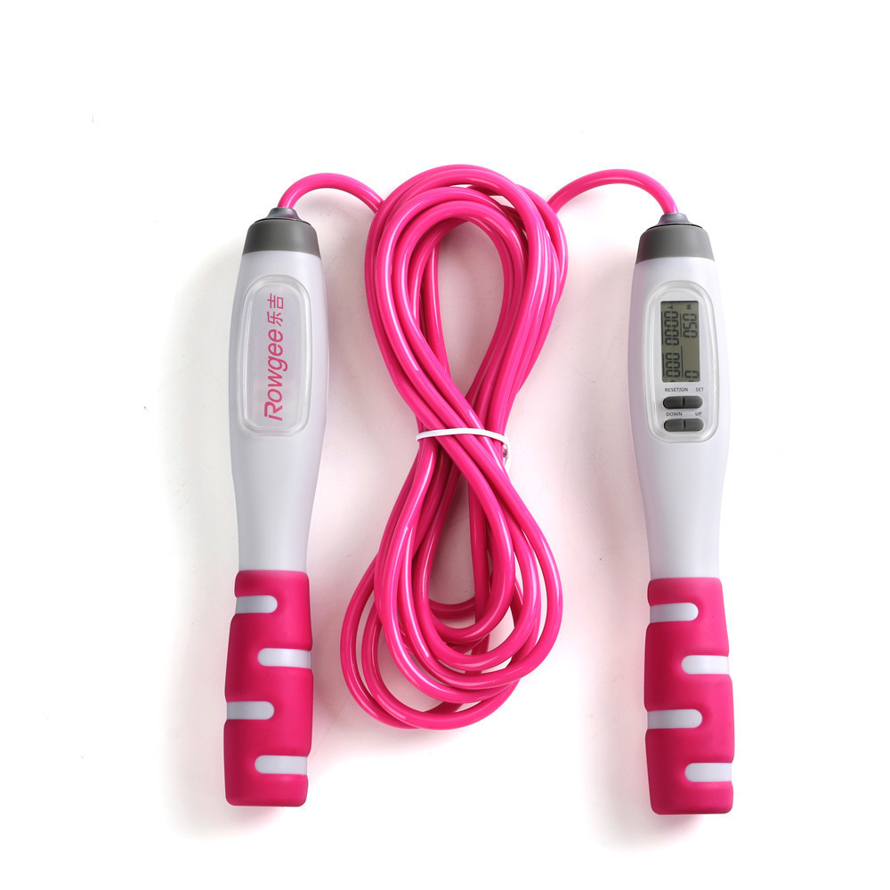 China Fitness Jump Rope Customized Color Logo Package Smart Digital Jump Skipping Rope For Sports Training factory