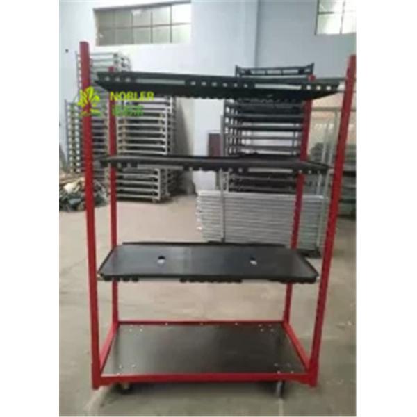 Quality Dutch Trolley Shelves CC Roll Container Nursery Trolley Cart Greenhouse Grow for sale
