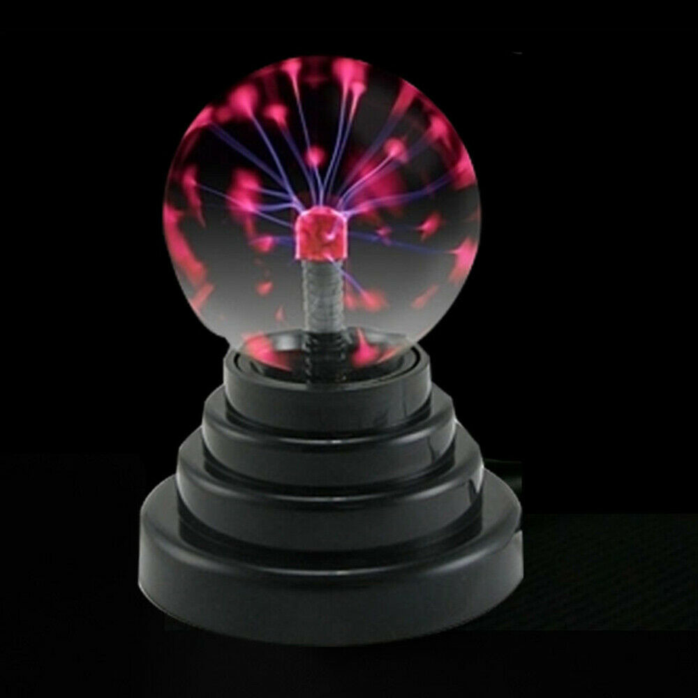 China Crystal 2.95in Magic Plasma Ball Lamp Bedroom Battery Powered for sale