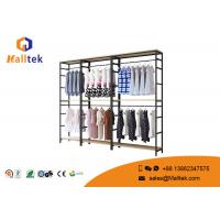 China Customized Clothing Garment Rack Commercial Grade Retail Store Garment Racks factory