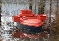 China RC model shuttle bait boat , ABS engineering plastic radio controlled bait boat factory