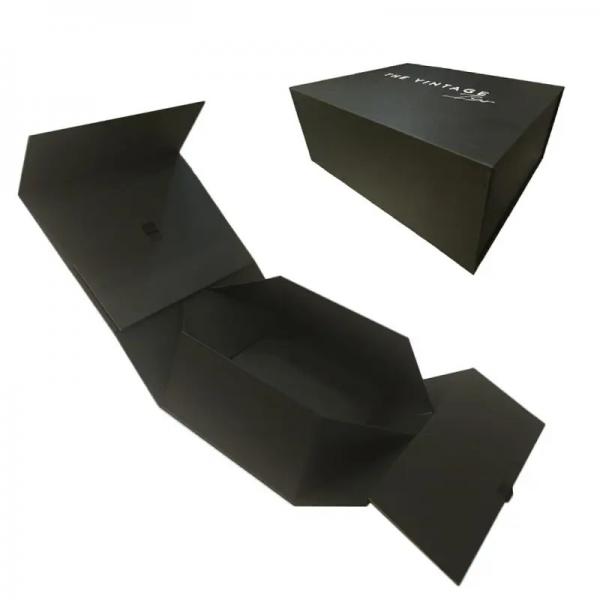 Quality Magnetic Closure Foldable Paper Box Eco Friendly With CMYK Pantone Printing for sale
