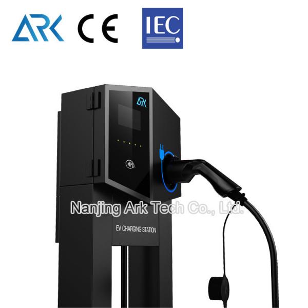 Quality RFID And LCD Display 400V Wallbox Commercial EV Charger for sale