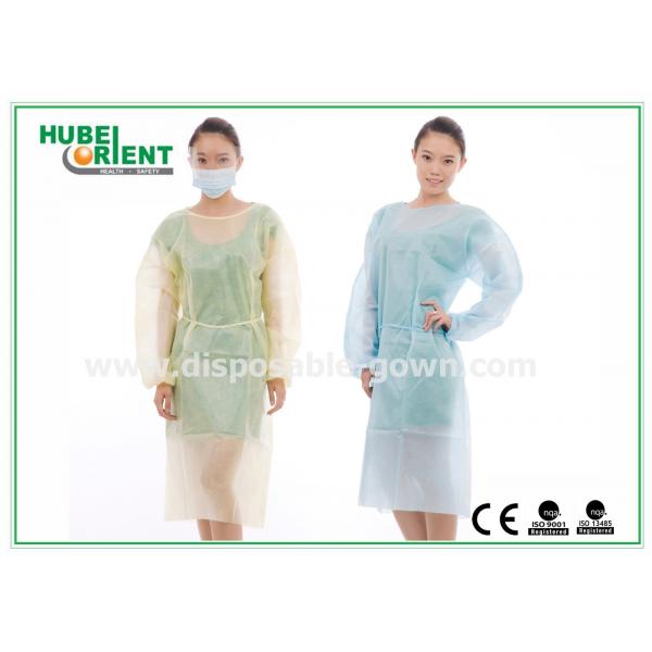 Quality Hospital Use Disposable Isolation Gowns With Elastic Cuff/Disposable Medical Gowns for Clinic for sale
