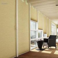 China Light Filtering Grey Honeycomb Blackout Blinds , Modern Corded Cellular Shades factory